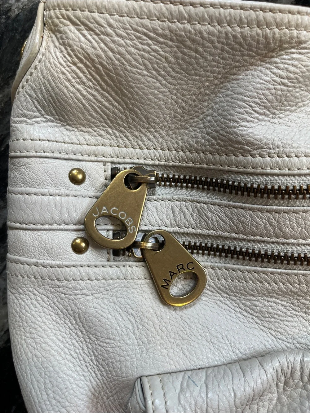 Marc by Marc Jacobs Genuine Leather Faridah hobo shoulder bag